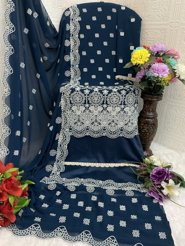 TAWAKKAL FABRICS TF 1310 C GEORGETTE SALWAR KAMEEZ