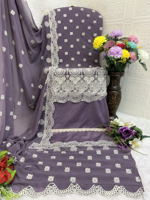 TAWAKKAL FABRICS TF 1310 G GEORGETTE SALWAR KAMEEZ