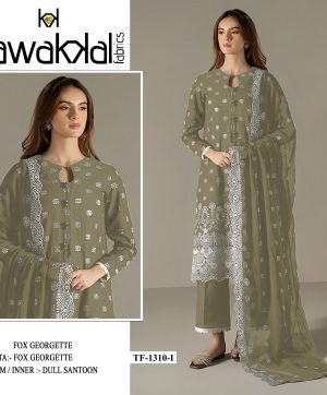 TAWAKKAL FABRICS TF 1310 I GEORGETTE SALWAR KAMEEZ