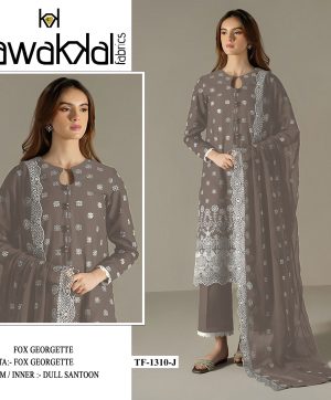 TAWAKKAL FABRICS TF 1310 J GEORGETTE SALWAR KAMEEZ