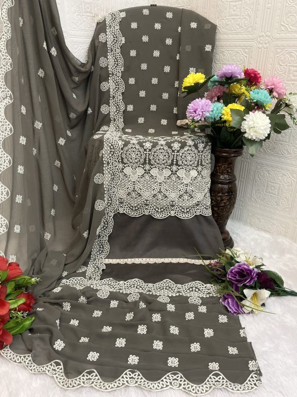 TAWAKKAL FABRICS TF 1310 J GEORGETTE SALWAR KAMEEZ