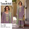 TAWAKKAL FABRICS TF 1311 D CHINON PAKISTANI SUIT