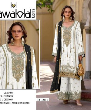 TAWAKKAL FABRICS TF 1311 I CHINON PAKISTANI SUIT