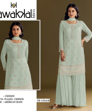 TAWAKKAL FABRICS TF 1314 D AIRTEX CHINNON SUITS