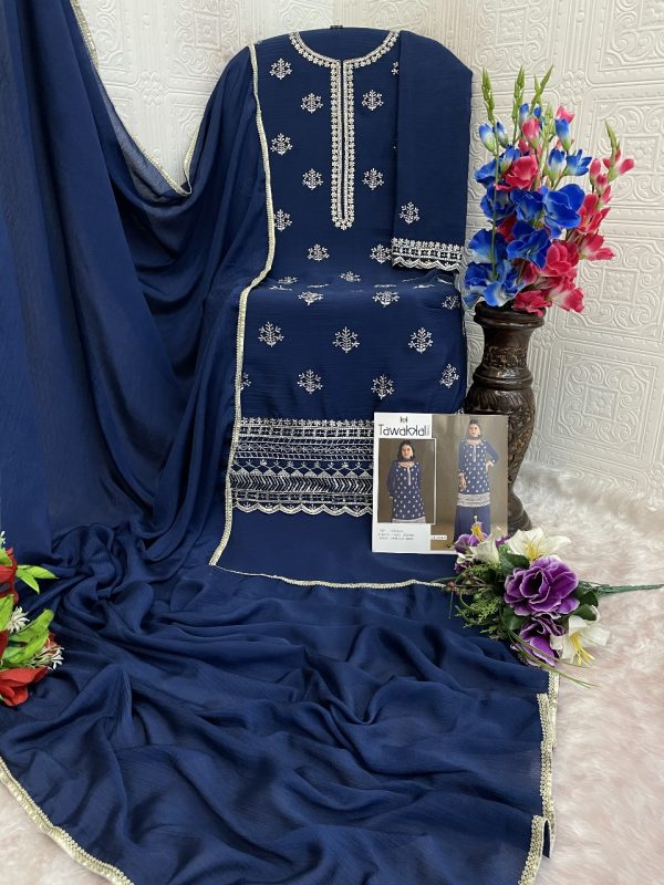 TAWAKKAL FABRICS TF 1314 E AIRTEX CHINNON SUITS