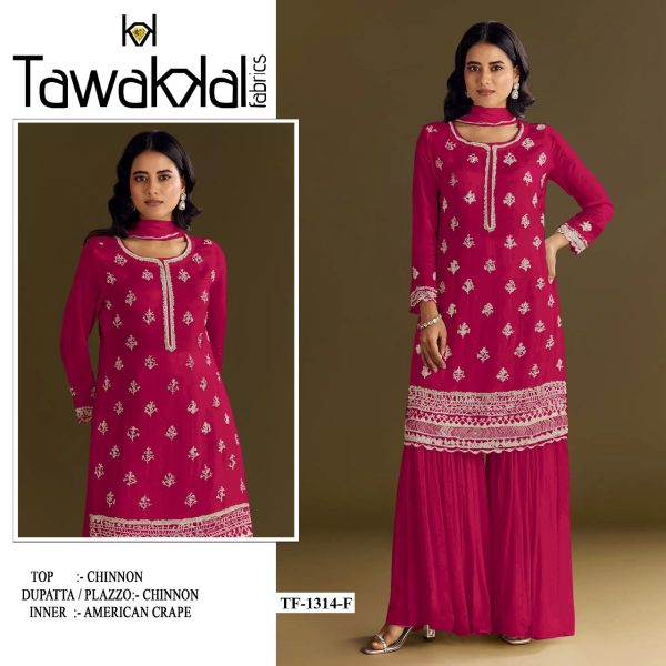 TAWAKKAL FABRICS TF 1314 F AIRTEX CHINNON SUITS
