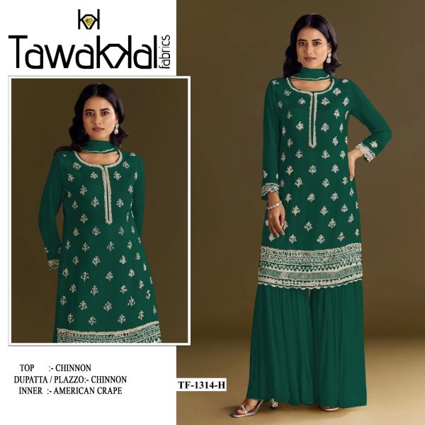 TAWAKKAL FABRICS TF 1314 H AIRTEX CHINNON SUITS