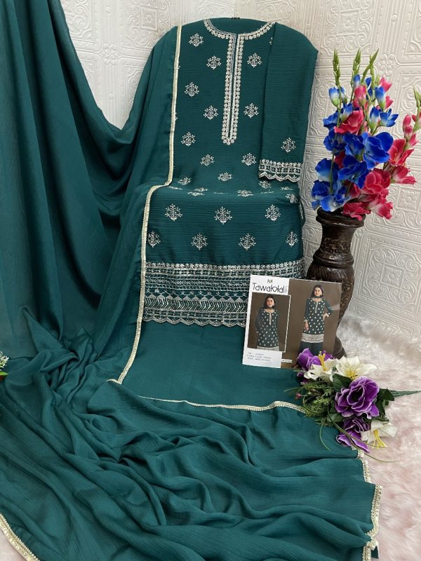 TAWAKKAL FABRICS TF 1314 H AIRTEX CHINNON SUITS