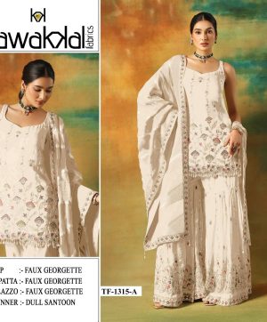 TAWAKKAL FABRICS TF 1315 A GEORGETTE SALWAR KAMEEZ
