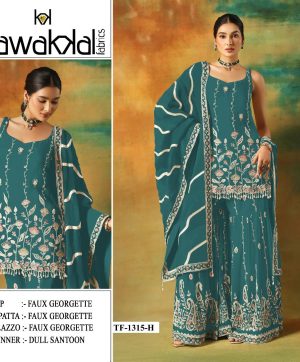 TAWAKKAL FABRICS TF 1315 H GEORGETTE SALWAR KAMEEZ