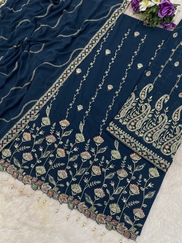 TAWAKKAL FABRICS TF 1315 I GEORGETTE SALWAR KAMEEZ