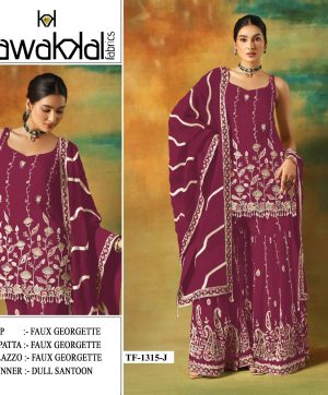 TAWAKKAL FABRICS TF 1315 J GEORGETTE SALWAR KAMEEZ