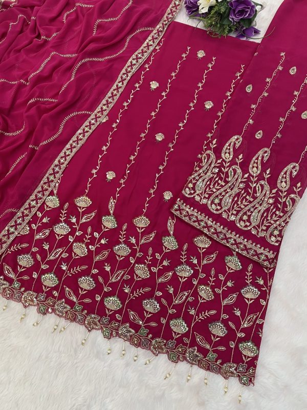 TAWAKKAL FABRICS TF 1315 J GEORGETTE SALWAR KAMEEZ