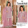 TAWAKKAL FABRICS TF 1316 D ORGANZA SALWAR SUITS