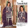 TAWAKKAL FABRICS TF 1316 E ORGANZA SALWAR SUITS