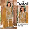 TAWAKKAL FABRICS TF 1316 F ORGANZA SALWAR SUITS