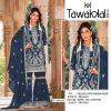 TAWAKKAL FABRICS TF 1316 G ORGANZA SALWAR SUITS
