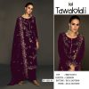 TAWAKKAL FABRICS TF 1321 B VELVET SALWAR KAMEEZ