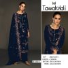 TAWAKKAL FABRICS TF 1321 C VELVET SALWAR KAMEEZ