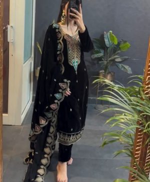 YD 012 READYMADE VELVET SALWAR SUITS ONLINE