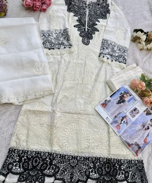 ZIAAZ DESIGNS 909 COTTON SALWAR KAMEEZ