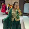 KF 1709 GREEN LEHENGA WHOLESALER ONLINE