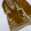 KF 3134 VELVET SALWAR KAMEEZ