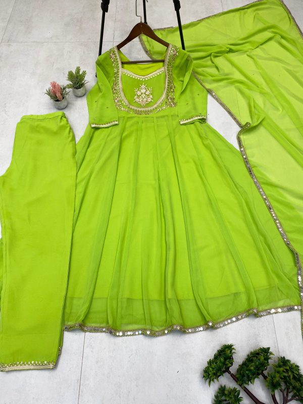 LG 2022 GREEN WEDDING GOWN OUTFIT WHOLESALE