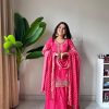 LM 07 PINK SHARARA SALWAR KAMEEZ ONLINE