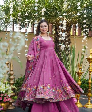 NSR 880 PINK DESIGNER GOWN COLLECTION