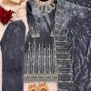 SRK 5211 GREY VELVET SALWAR KAMEEZ