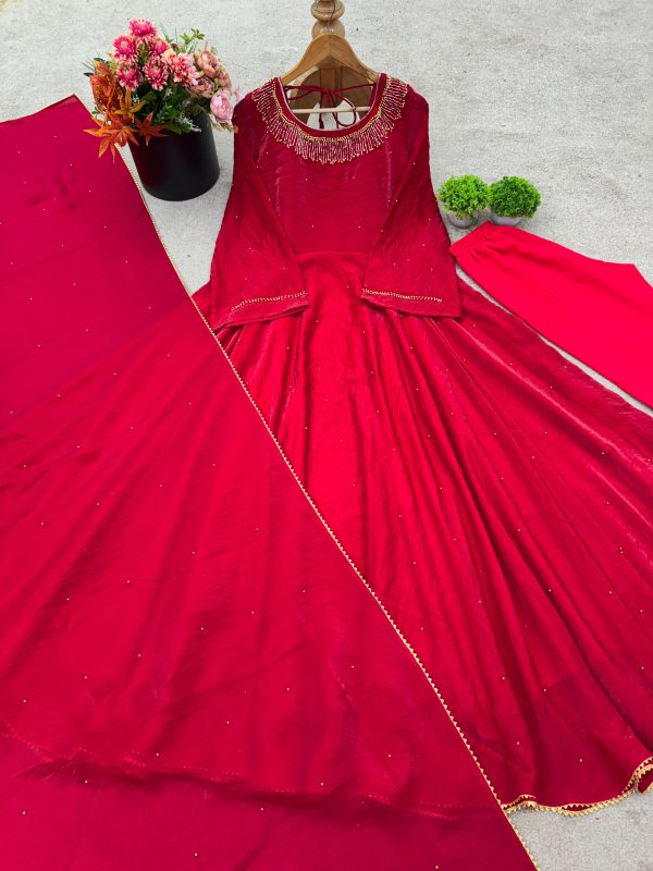 ZF 427 GOWN WOMENS ETHNIC WEAR WHOLESALER