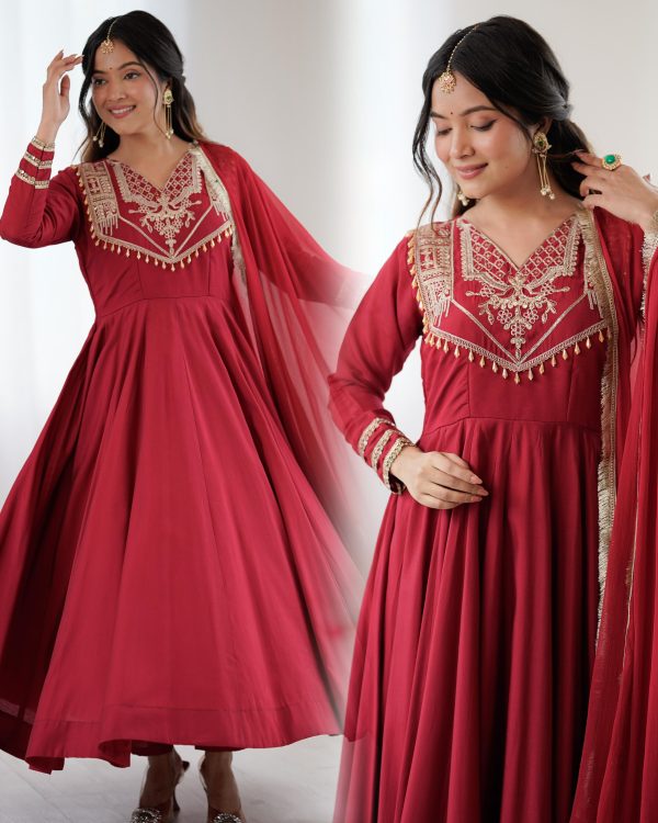 ZSR 3149 ANARKALI GOWNS FOR WOMEN