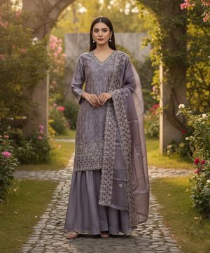 DD 1014 TRENDING SHARARA SUITS WHOLESALE