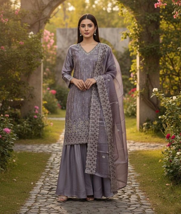 DD 1014 TRENDING SHARARA SUITS WHOLESALE