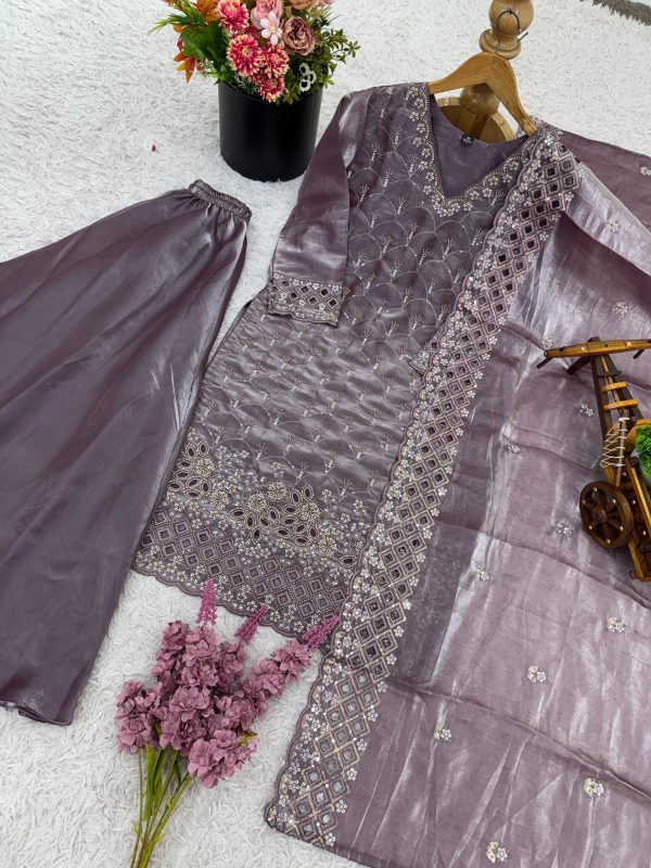 DD 1014 TRENDING SHARARA SUITS WHOLESALE