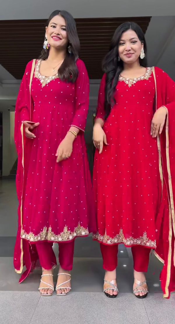 JD 630 B READY TO WEAR COLLECTION ANARKALI GOWN