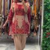 JF 034 FRENCH CREP SILK FARSHI SALWAR SUITS