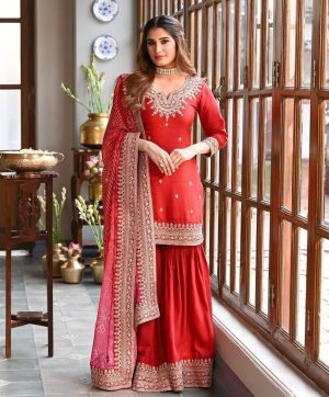 JL 1053 TRENDING SHARARA SUITS WHOLESALE