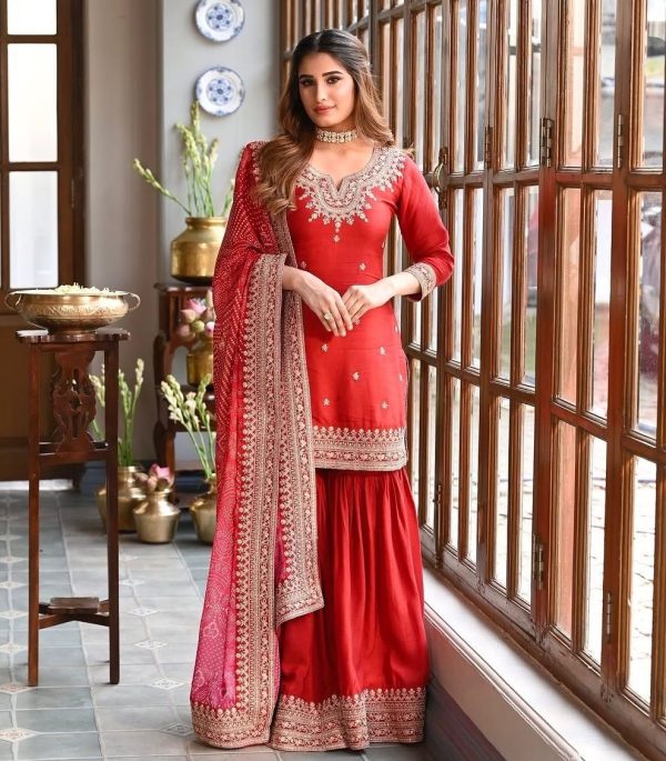 JL 1053 TRENDING SHARARA SUITS WHOLESALE