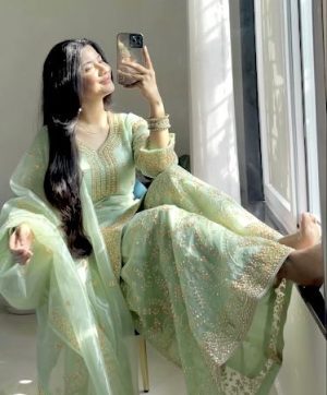 PD 1139 A TRENDING PLAZZO SUITS WHOLESALE