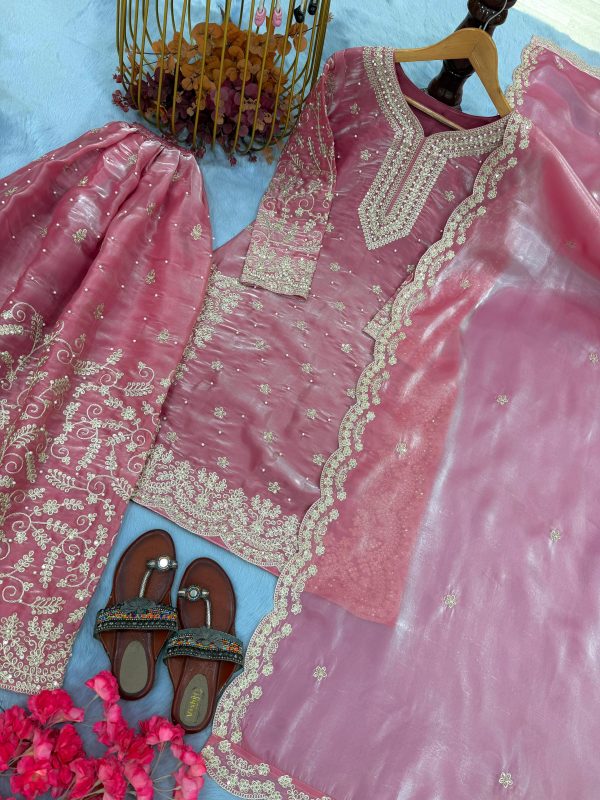 PD 1139 B TRENDING PLAZZO SUITS WHOLESALE