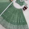 QRC 382 TRENDING GEORGETTE LEHENGA CHOLI ONLINE