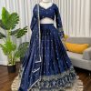 QRC 384 B JAPAN SATIN LEHENGA CHOLI ONLINE