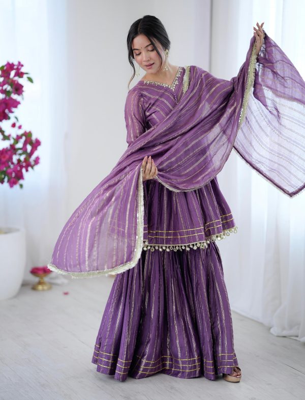 SRK 5300 D TRENDING SHARARA PLAZZO SUITS