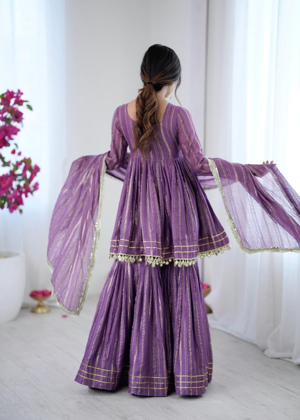 SRK 5300 D TRENDING SHARARA PLAZZO SUITS