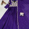 VF 218 CHINON SILK ANARKALI GOWN COLLECTION
