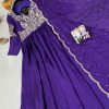 VF 218 CHINON SILK ANARKALI GOWN COLLECTION