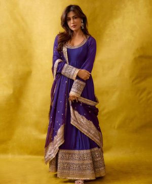 VF 220 DESIGNER ANARKALI GOWN WHOLESALE