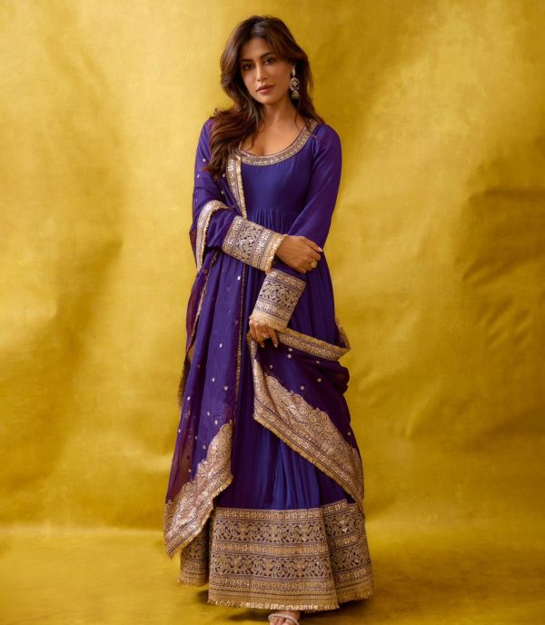 VF 220 DESIGNER ANARKALI GOWN WHOLESALE